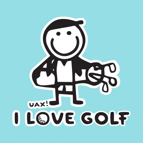 Design 1107 - I LOVE GOLF