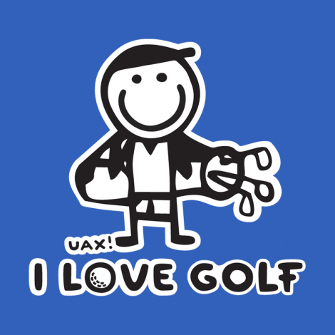 Potisk 1107 - I LOVE GOLF