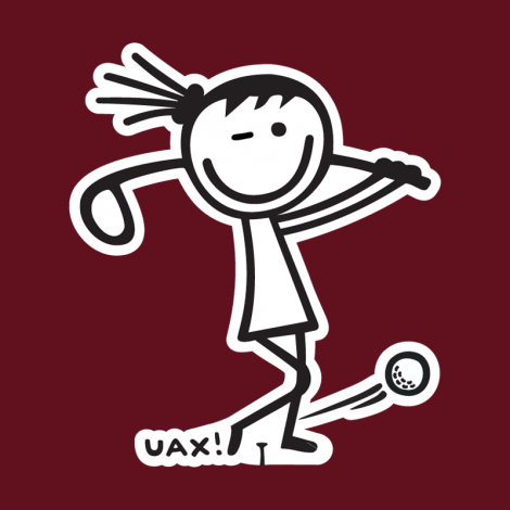 Potisk 1108 - GOLF GIRL