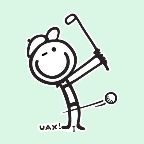 Potisk 1109 - GOLF BOY