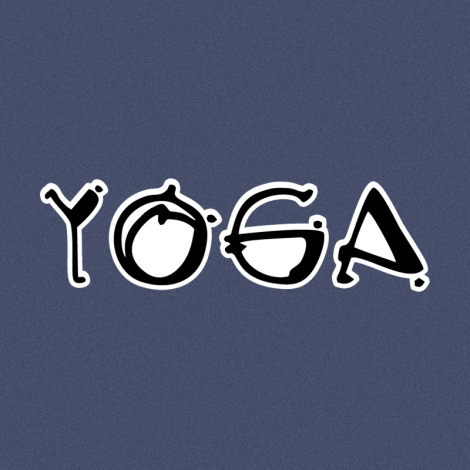 Potisk 1115 - YOGA