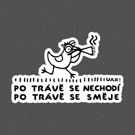Design 1118 - PO TRÁVĚ SE SMĚJE