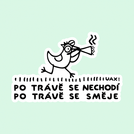 Potisk 1118 - PO TRÁVĚ SE SMĚJE