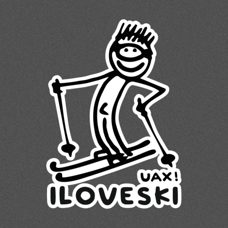 Design 1122 - I LOVE SKI