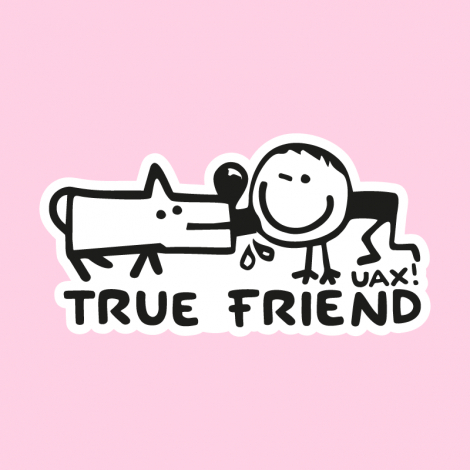 Potisk 1123 - TRUE FRIEND