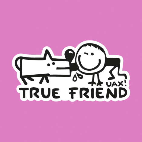 Potisk 1123 - TRUE FRIEND