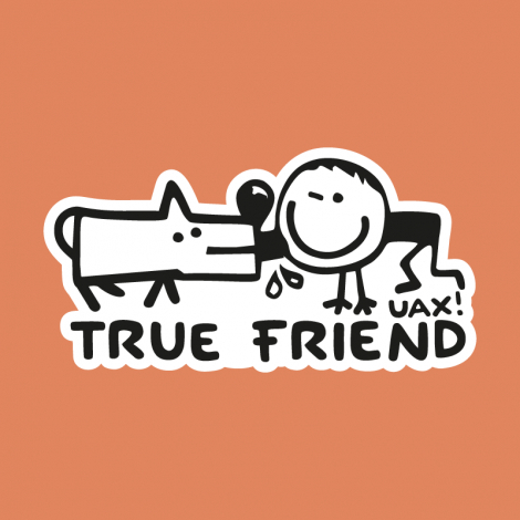 Potisk 1123 - TRUE FRIEND