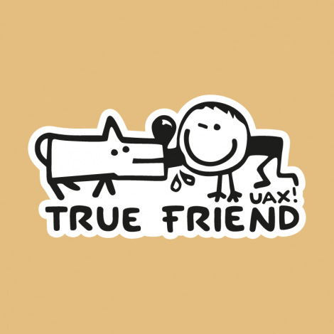 Potisk 1123 - TRUE FRIEND