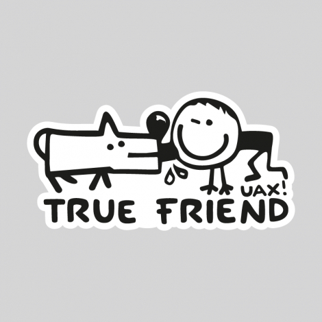 Potisk 1123 - TRUE FRIEND