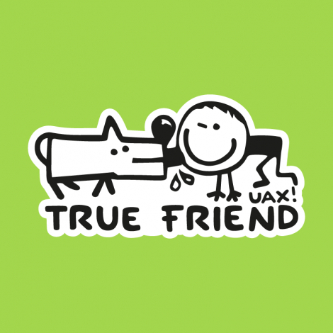 Potisk 1123 - TRUE FRIEND