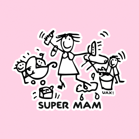 Potisk 1126 - SUPER MAM
