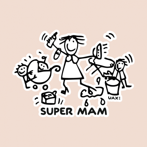 Potisk 1126 - SUPER MAM