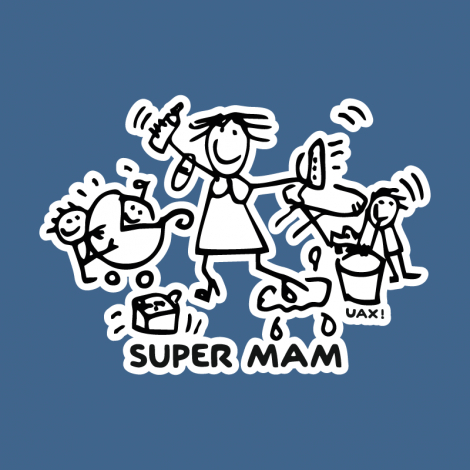 Potisk 1126 - SUPER MAM