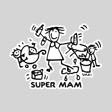 Potisk 1126 - SUPER MAM