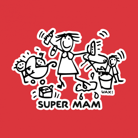 Potisk 1126 - SUPER MAM