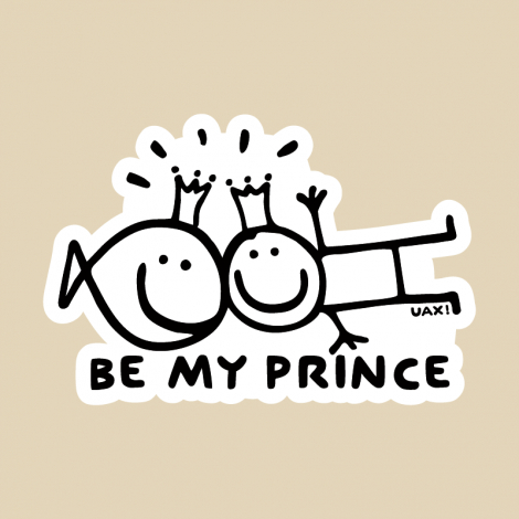 Potisk 1127 - BE MY PRINCE