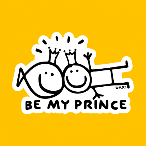 Potisk 1127 - BE MY PRINCE
