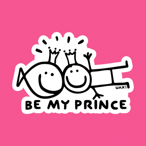 Potisk 1127 - BE MY PRINCE