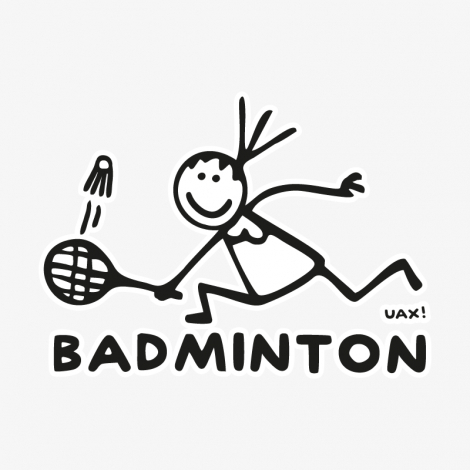 Potisk 1137 - BADMINTON