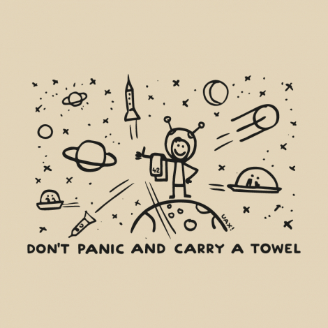 Design 1156 - DON'T PANIC GALAXY