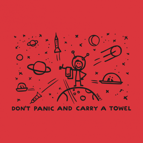 Design 1156 - DON'T PANIC GALAXY