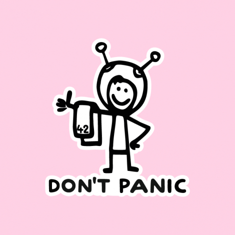 Design 1157 - DON'T PANIC