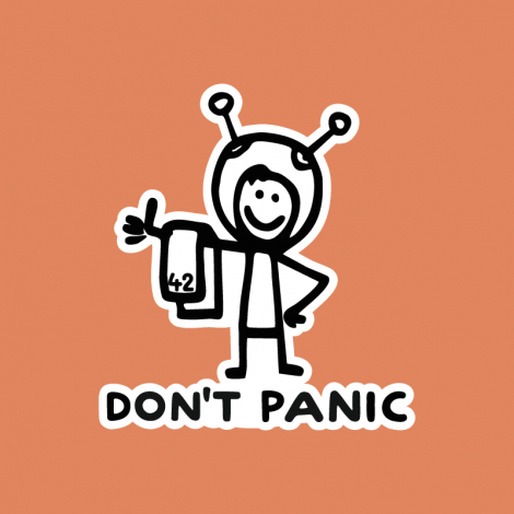 Design 1157 - DON'T PANIC