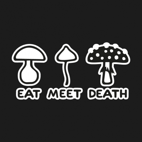 Potisk 1177 - EAT MEET DEATH