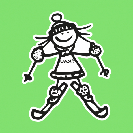 Design 1179 - SKIER GIRL