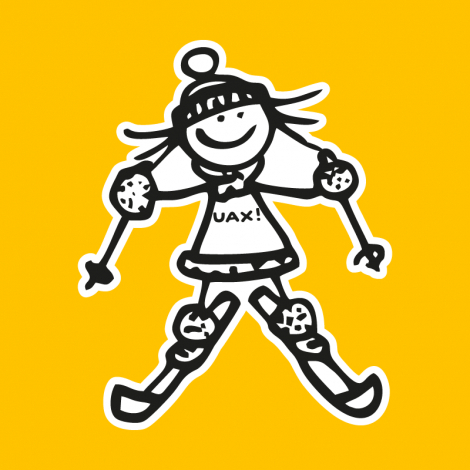 Potisk 1179 - SKIER GIRL