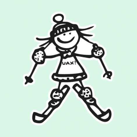 Design 1179 - SKIER GIRL