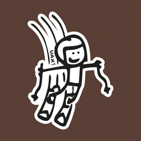 Potisk 1182 - SKI RACER