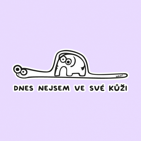 Potisk 1187 - NEJSEM VE SVÉ KŮŽI