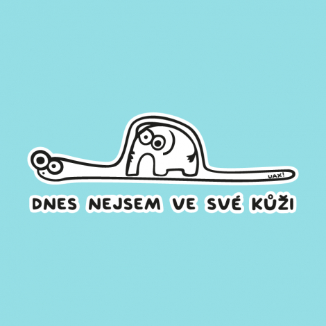 Potisk 1187 - NEJSEM VE SVÉ KŮŽI