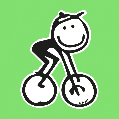 Potisk 1202 - BIKE MAN