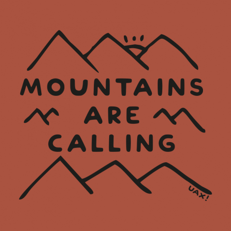Design 1204 - MOUNTAINS ARE CALLING