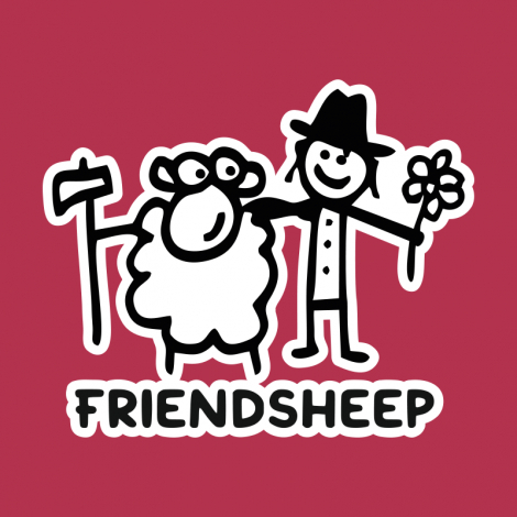 Potisk 1205 - FRIENDSHEEP