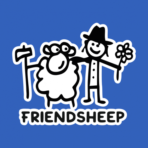 Potisk 1205 - FRIENDSHEEP