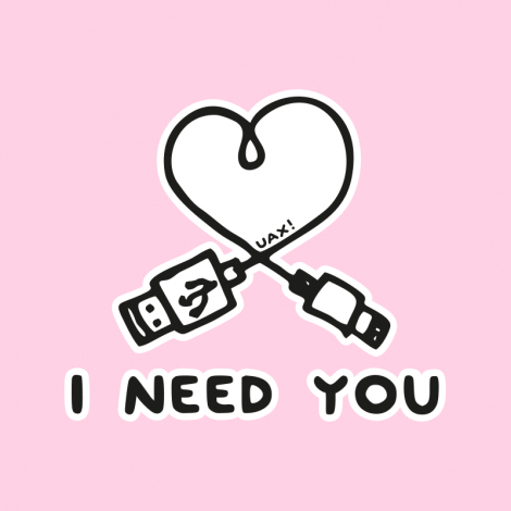 Potisk 1206 - I NEED YOU 2