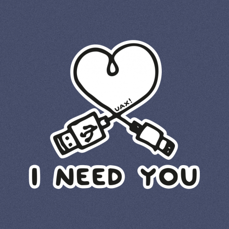 Potisk 1206 - I NEED YOU 2