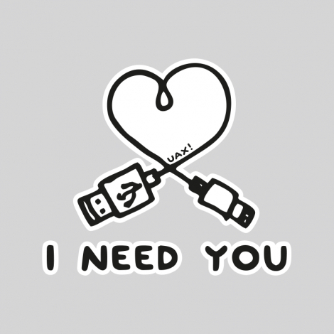 Potisk 1206 - I NEED YOU 2