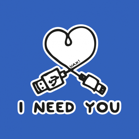 Potisk 1206 - I NEED YOU 2