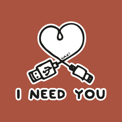 Potisk 1206 - I NEED YOU 2