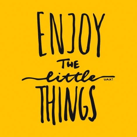 Potisk 1222 - ENJOY THE LITTLE THINGS