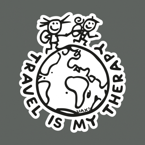 Design 1240 - TRAVEL IS MY THERAPY