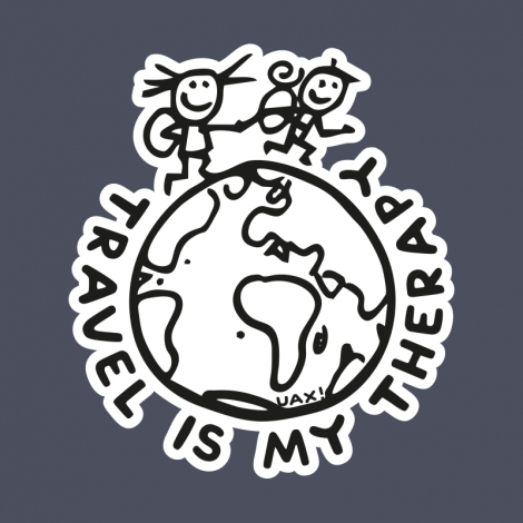 Design 1240 - TRAVEL IS MY THERAPY