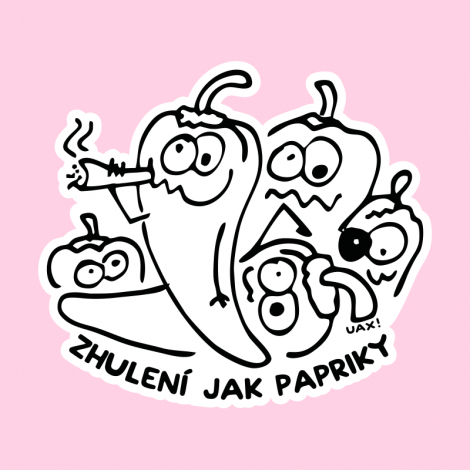 Potisk 1245 - ZHULENÍ JAK PAPRIKY