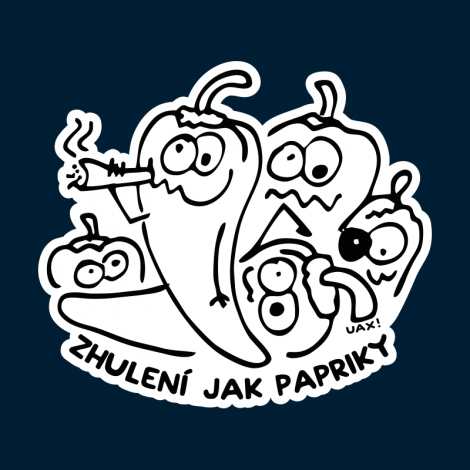 Potisk 1245 - ZHULENÍ JAK PAPRIKY