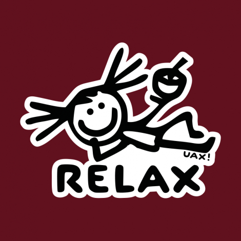 Potisk 1256 - RELAX GIRL