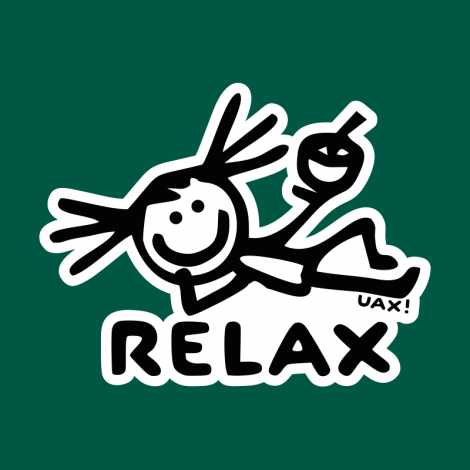 Potisk 1256 - RELAX GIRL